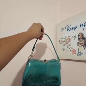 Coach Vibrant Teal Shoulder Bag